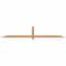Ekena Millwork Eugene Smooth Timber Gable Bracket, Western Red Cedar, 108"W x 18"H x 3 1/2"D x 3 1/2"F, 4/12 Pitch GBW108X18X0404EUG00SWR - alternate 1